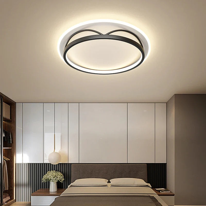 Lámpara cuadrada LED moderna elegante