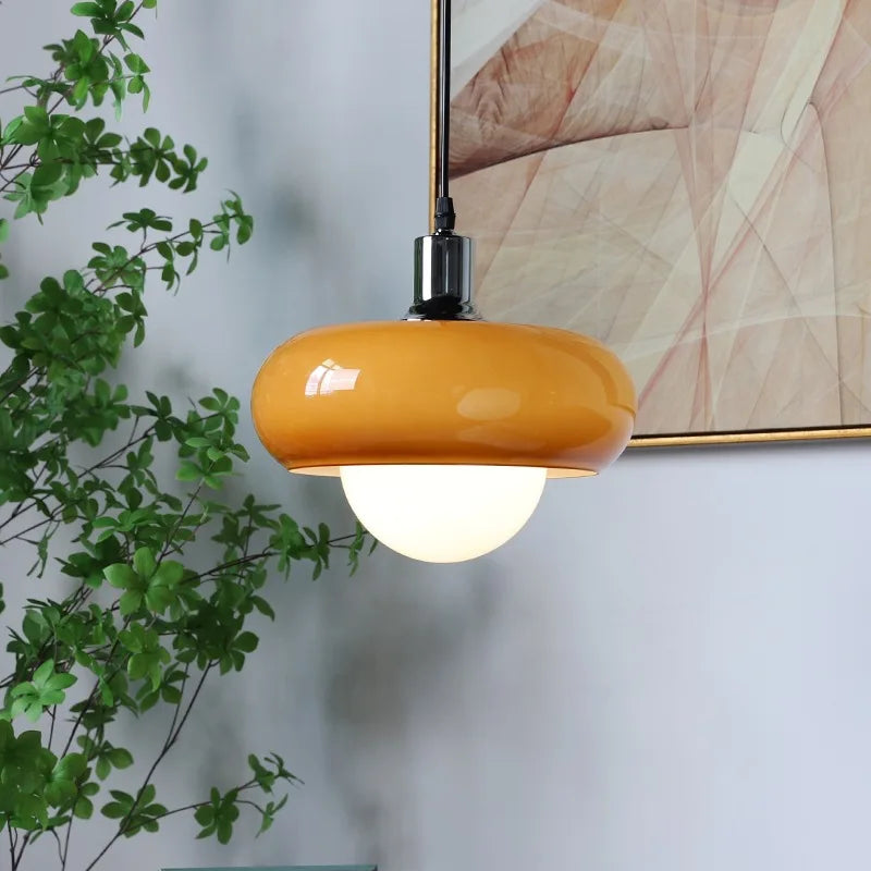 lámpara de techo nórdica moderna bauhaus simple suspensión decorativa