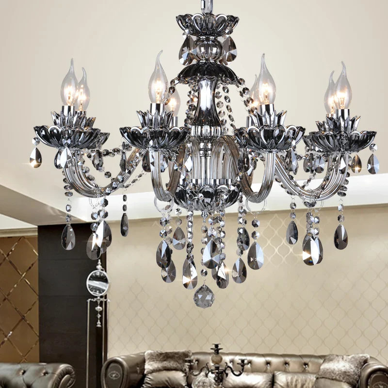 lámpara de cristal para decoración moderna y minimalista