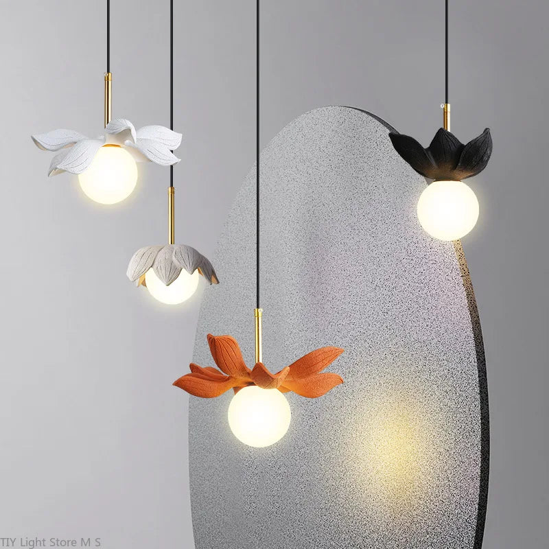 lustre nórdico moderno minimalista para decoración de restaurante