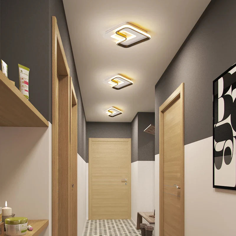 lámpara colgante led moderna cálida romántica iluminación nórdica simple creativa