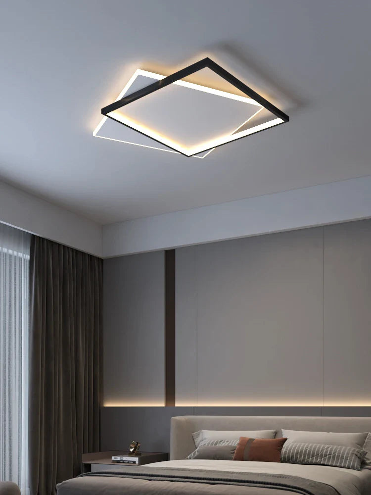 lámpara moderna led minimalista para decoración interior