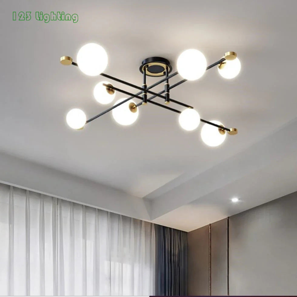 lámparas LED minimalistas para iluminación interior moderna