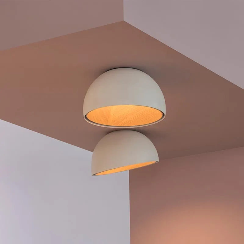 Lámpara colgante elegante de madera moderna