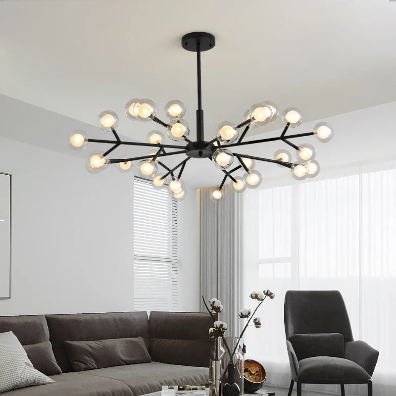 lámpara molecular nórdica de diseño para interior elegante