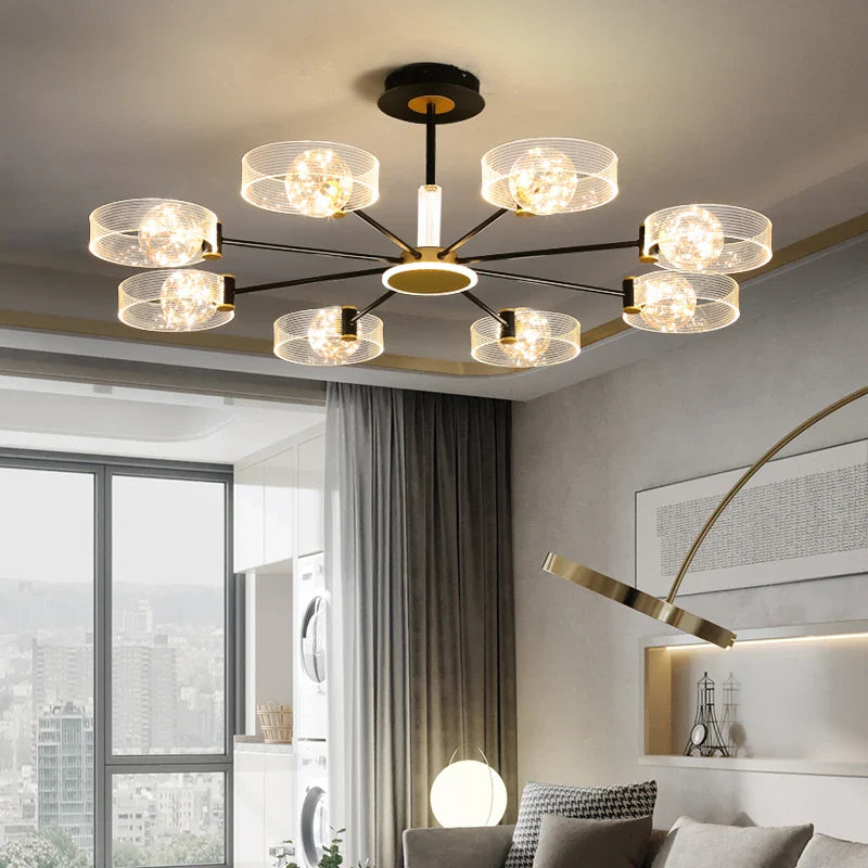 Lámpara moderna LED chic luminosa