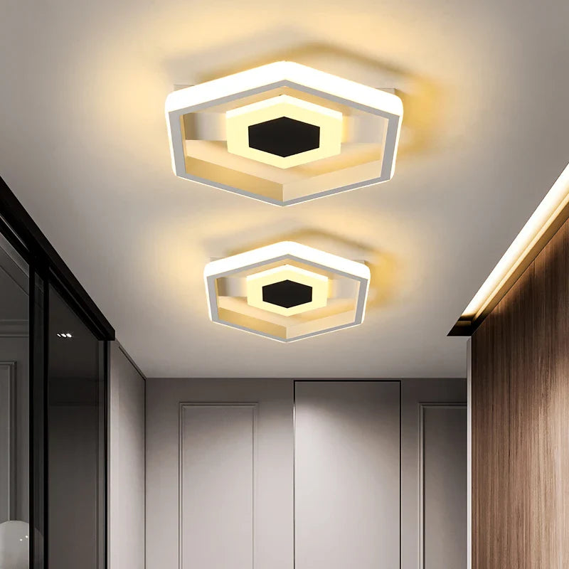 Plafón LED acrílico de diseño moderno