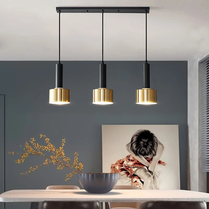 Lámpara moderna elegante luminosa