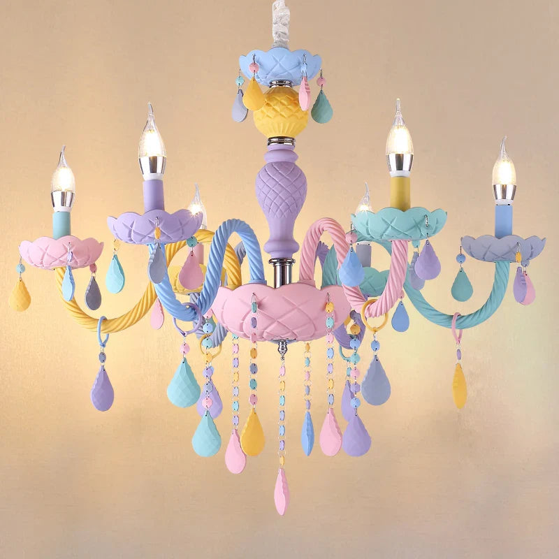 Lámpara arcoíris para niños estilo macaron kawaii LED