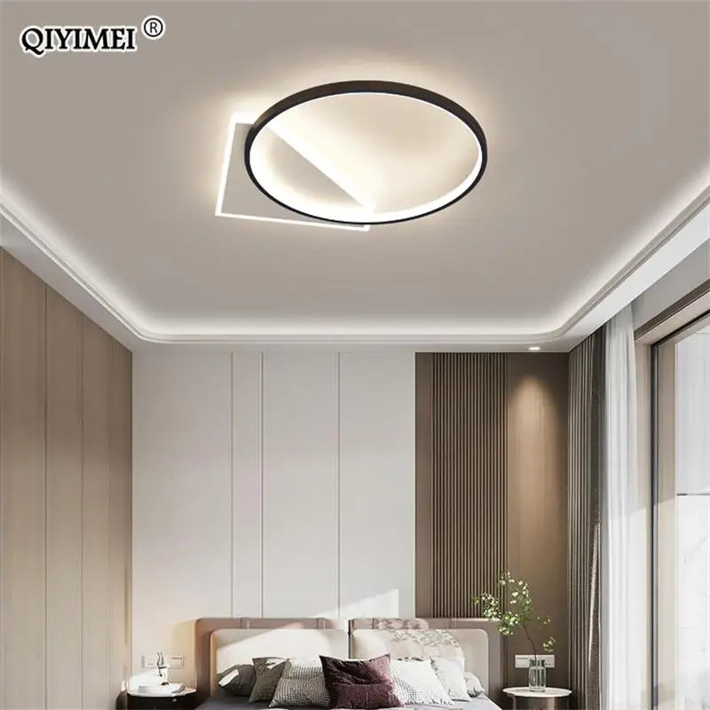 lámpara moderna con LEDs para interior redondo luminaria lámpara