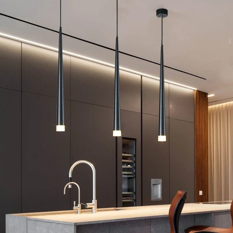 Lámpara de techo LED moderna nórdica elegante