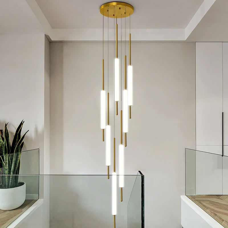 lámpara moderna para decoración interior elegante y depurada