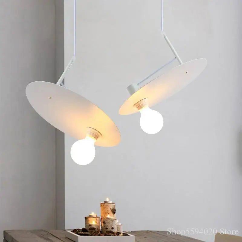 Lámpara nórdica de diseño moderno elegante colgante