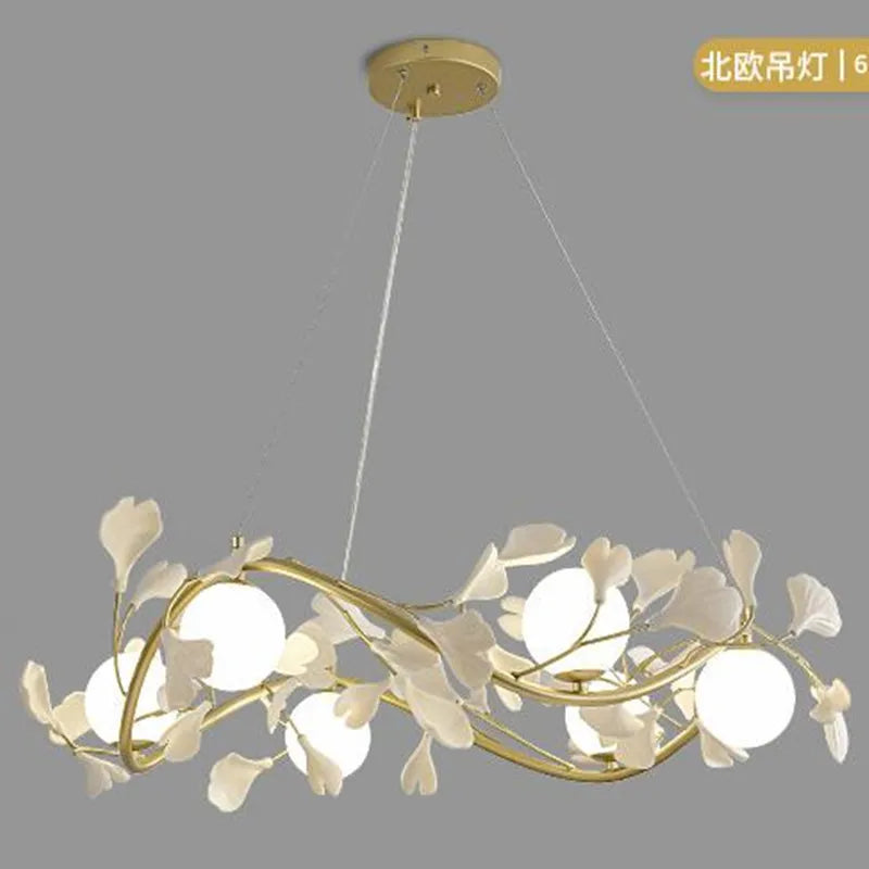 Lámpara nórdica de diseño luminosa y elegante