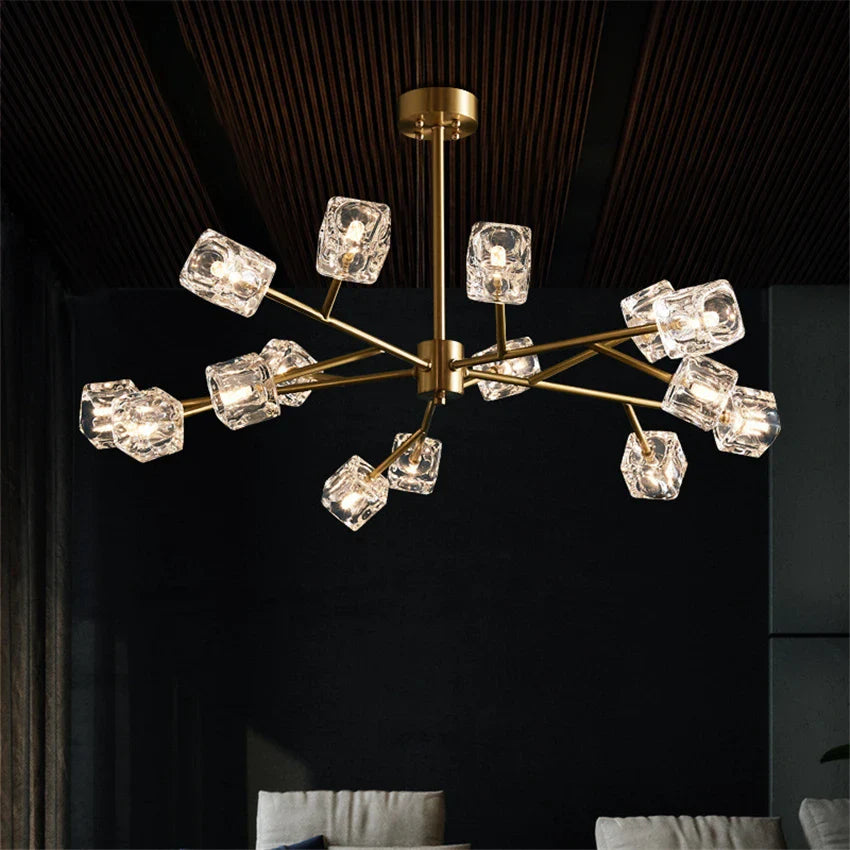 Lámpara cubo LED moderna elegante