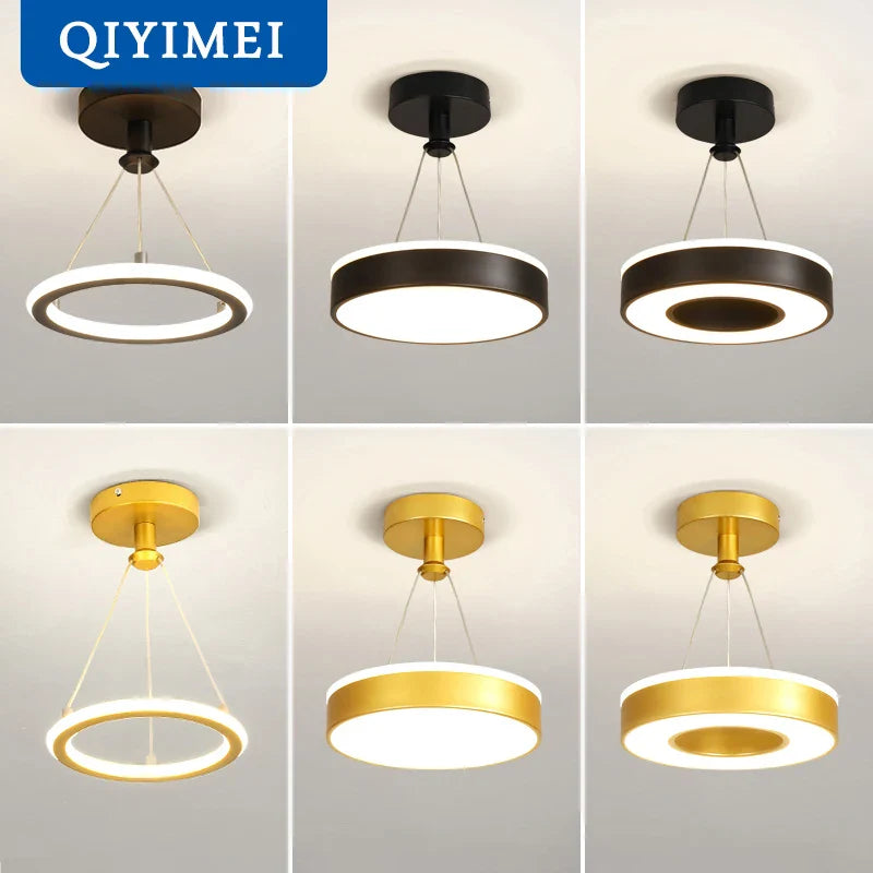 lámparas LED modernas para decoración de casa luminaria