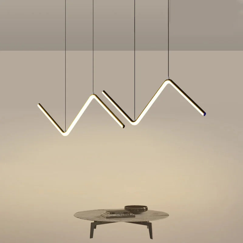 Lámpara nórdica pura luminosa elegante