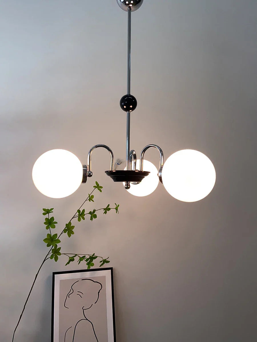 lámpara colgante moderna led decoración nórdica iluminación interior