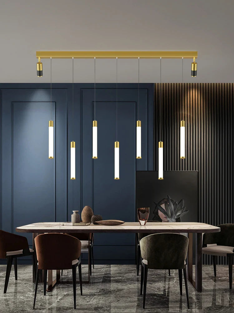 Lámpara colgante LED de diseño creativo y elegante