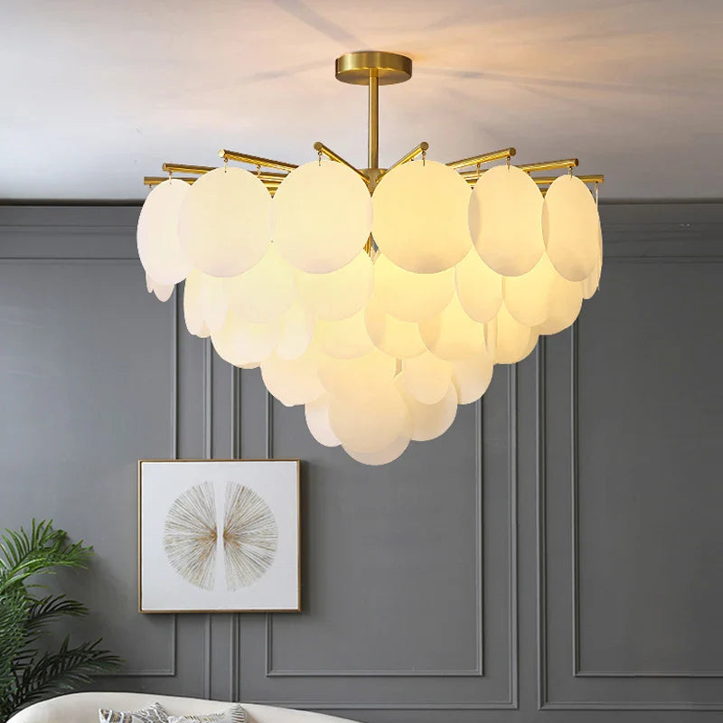 Lámpara nórdica posmoderna creativa decorativa campanilla de viento elegante