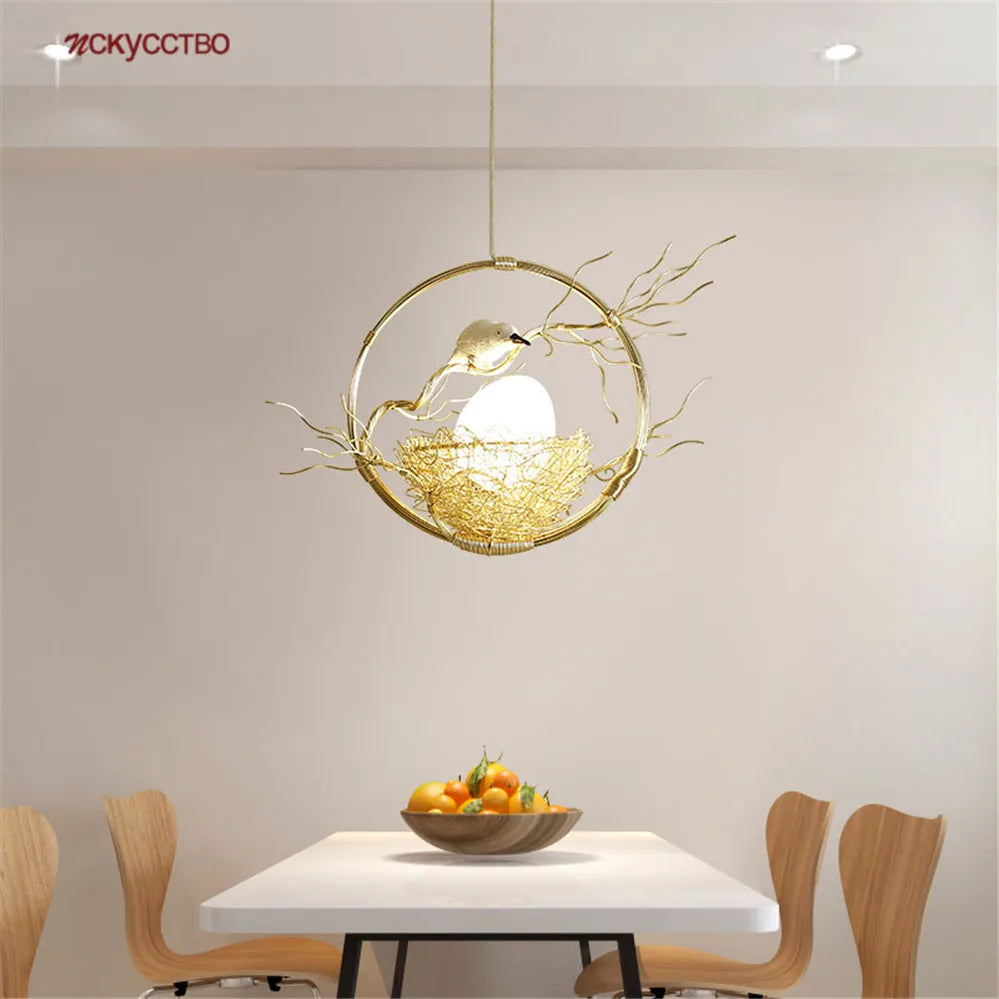 lámpara decorativa estilo cottagecore con iluminación led