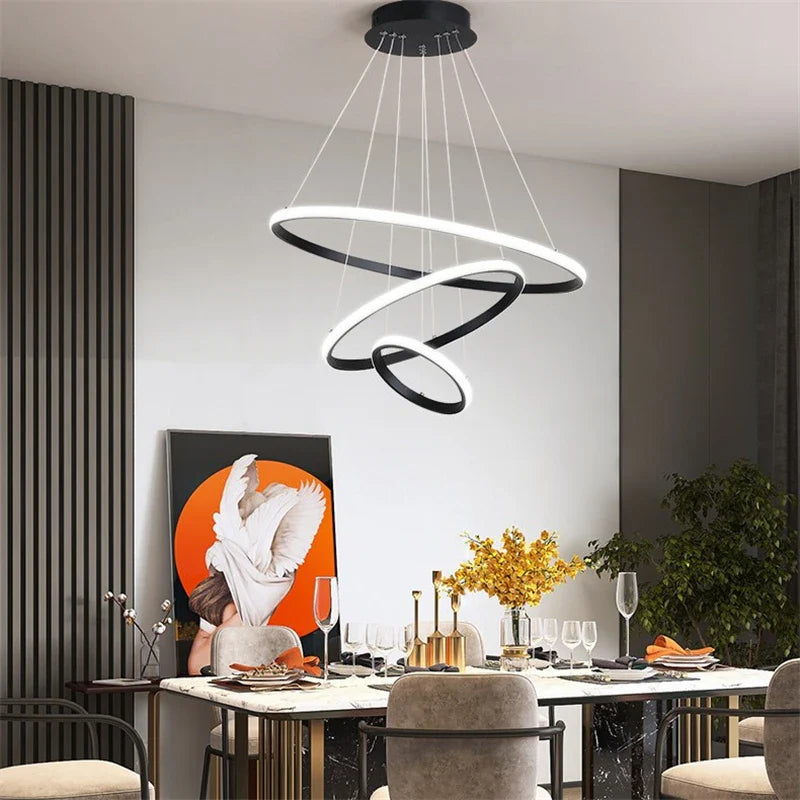 Lámpara LED minimalista moderna elegante