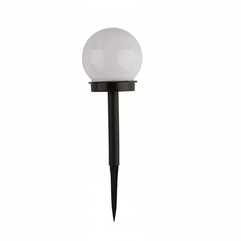 Luminaire solaire LED moderne en forme de globe pour jardin