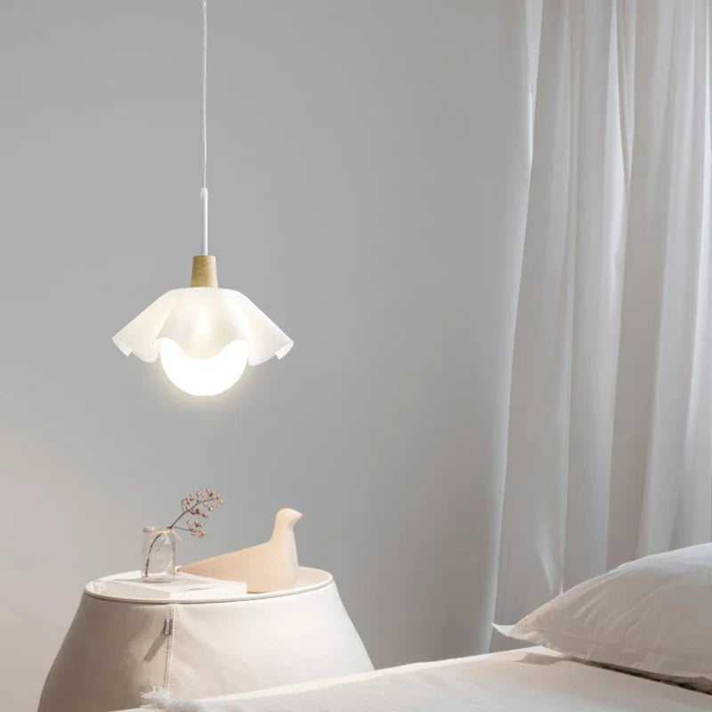 lustre nórdico creativo flor moderno minimalista decorativo
