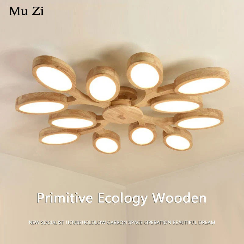 Lámpara de araña LED moderna estilizada elegante