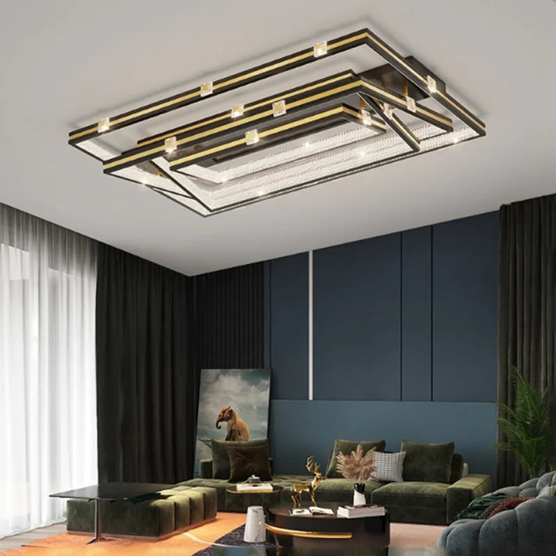 Plafón LED salón moderno