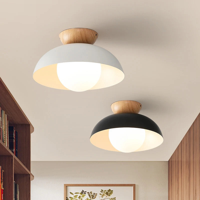 Plafón LED nórdico moderno para decoración interior