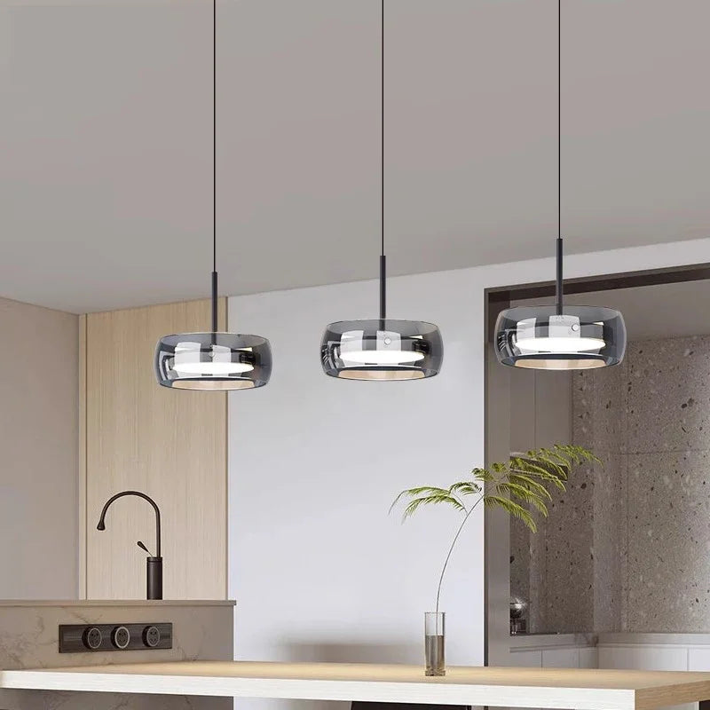 lámpara de techo LED para decoración interior moderna y elegante