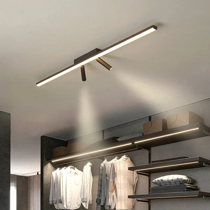 Lámpara de araña LED moderna para salón elegante