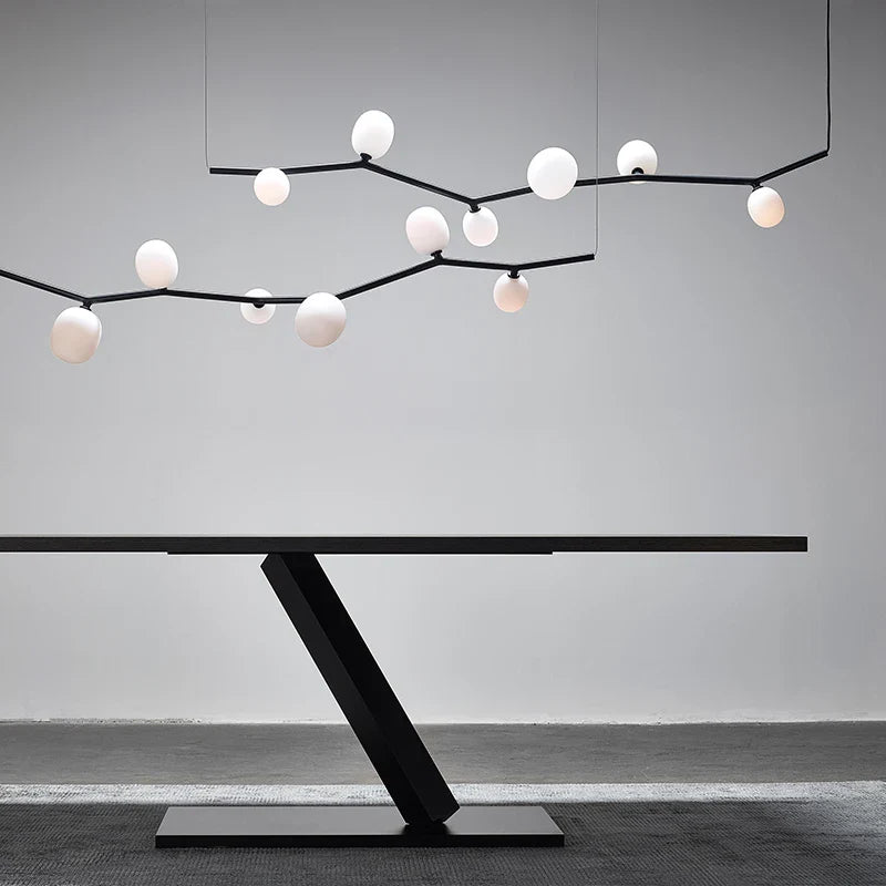 Lámpara elegante art déco moderna