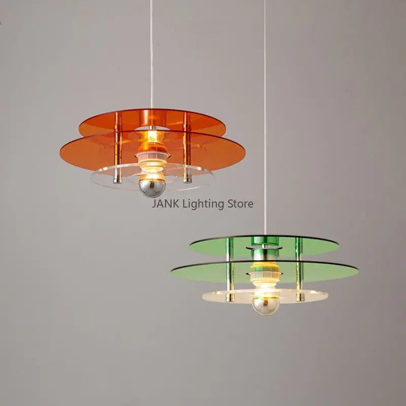 Lámpara colgante LED danesa minimalista elegante