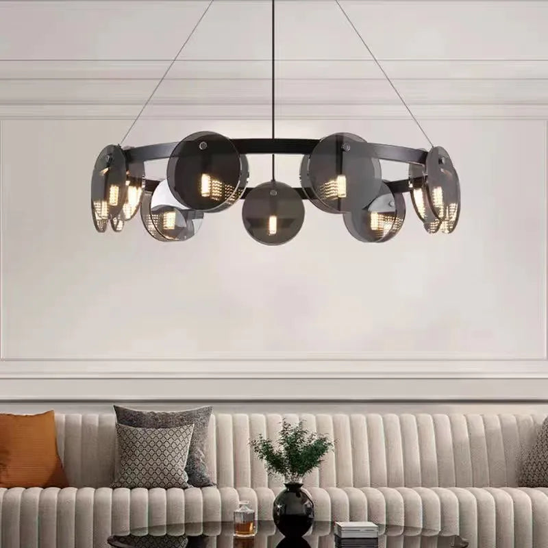 Lámpara nórdica vintage elegante y moderna