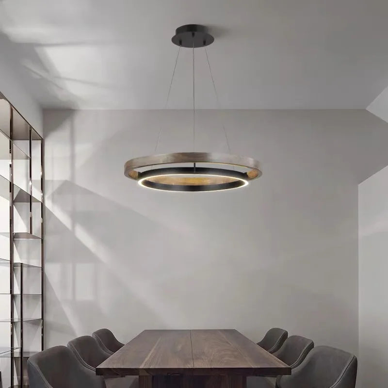 lámpara led minimalista de lujo estilo nórdico moderno