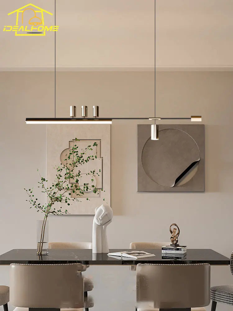 Lámpara chic diseño metálico elegante