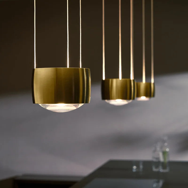 Lámpara colgante LED de diseño moderno brillante