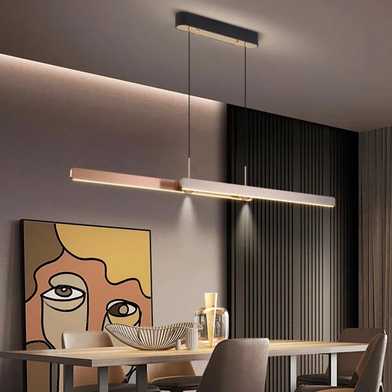 Lámpara colgante moderna inteligente para decoración de salón