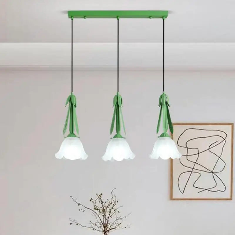 lámpara de vidrio para iluminación colgante en espacios modernos