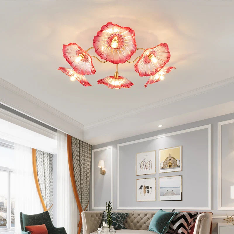 Lustre dorado diseño nórdico elegante
