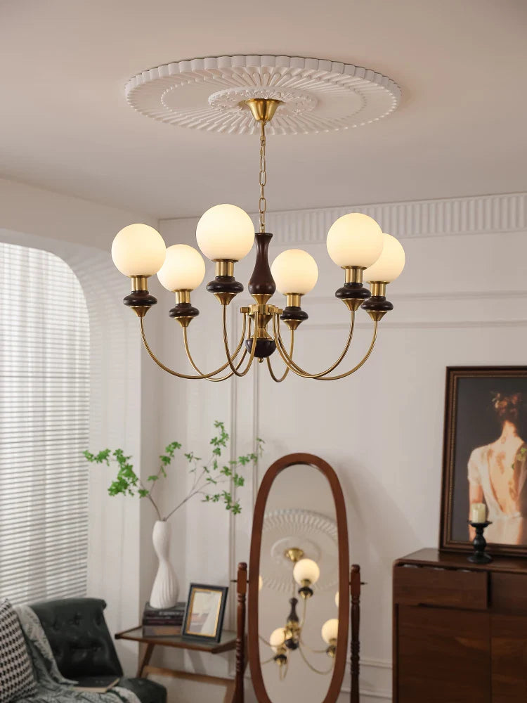 lustre vintage colgante para decoración de villa de lujo