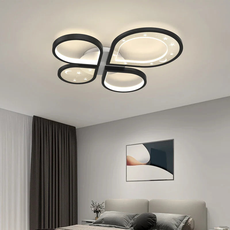 Plafón LED chic y creativo