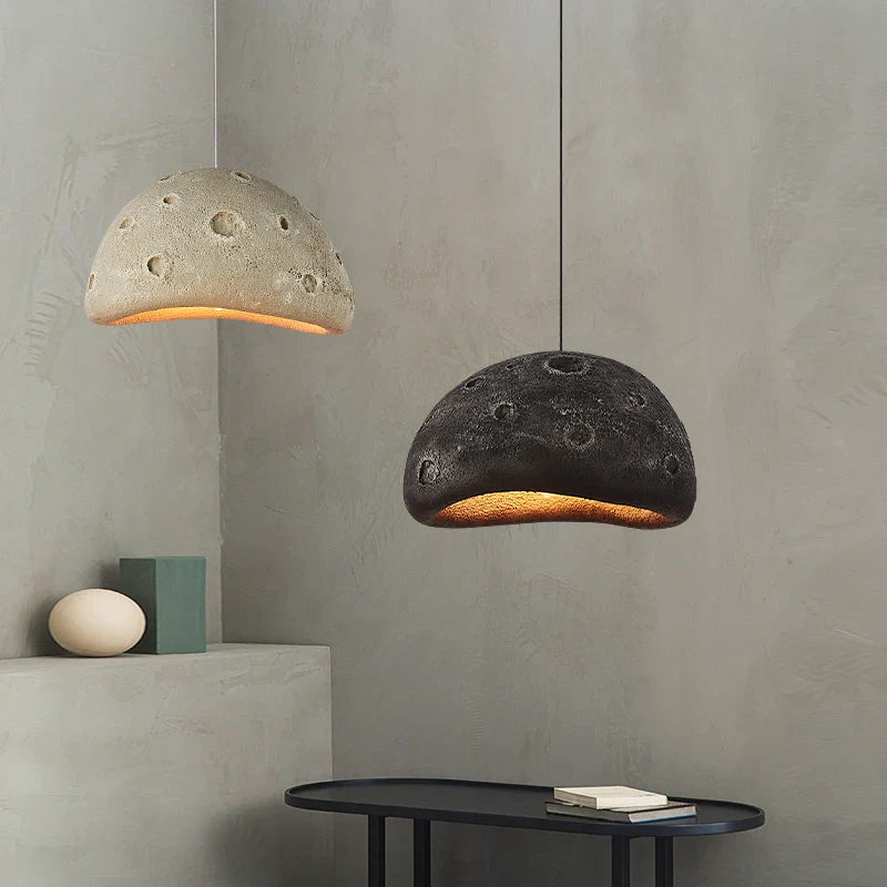 lámpara led estilo nórdico wabi sabi creativa artística