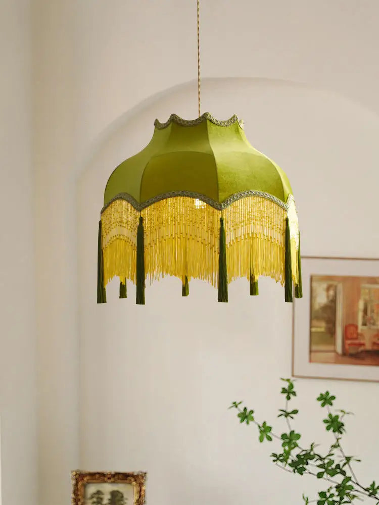 Lámpara retro chic elegante