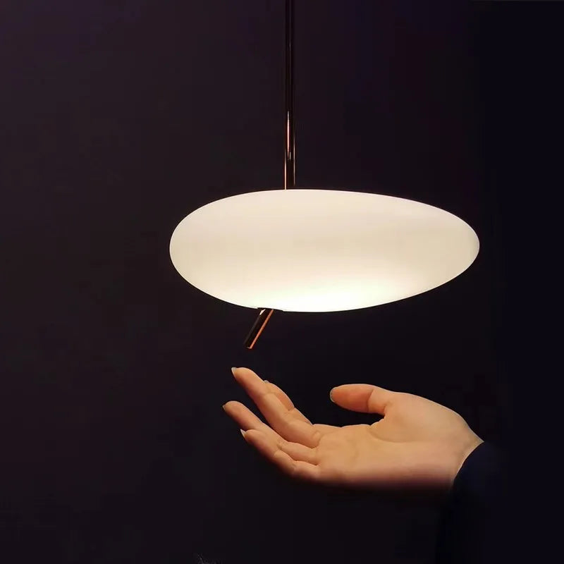 lámpara de techo diseño nórdico de alta gama táctil para restaurante
