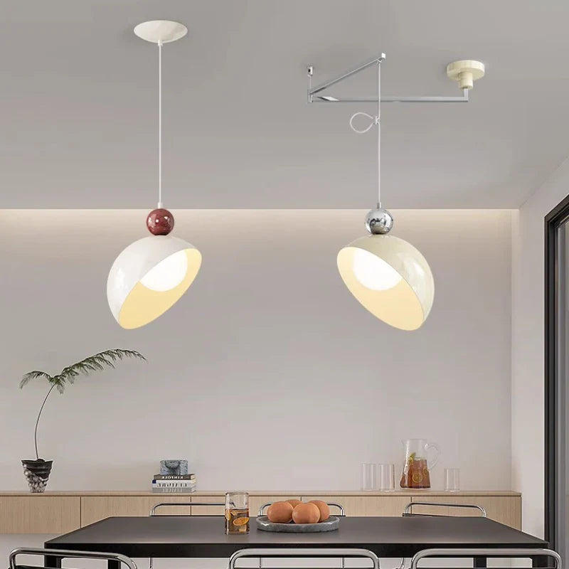 Lámpara colgante moderna con brazos abatibles elegante