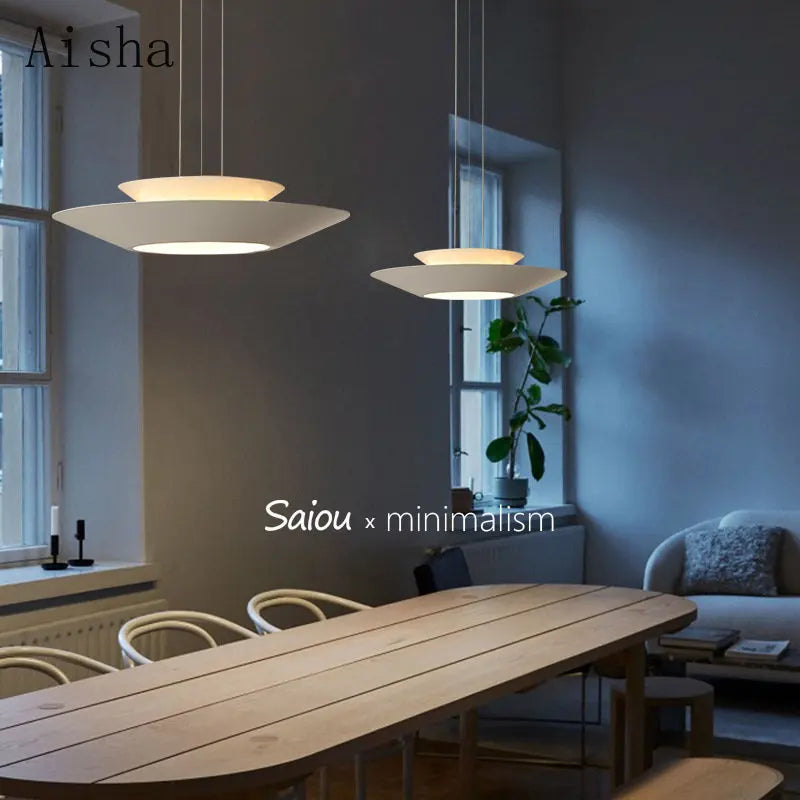 lámpara colgante diseño suspendido personalizado para decoración interior moderna