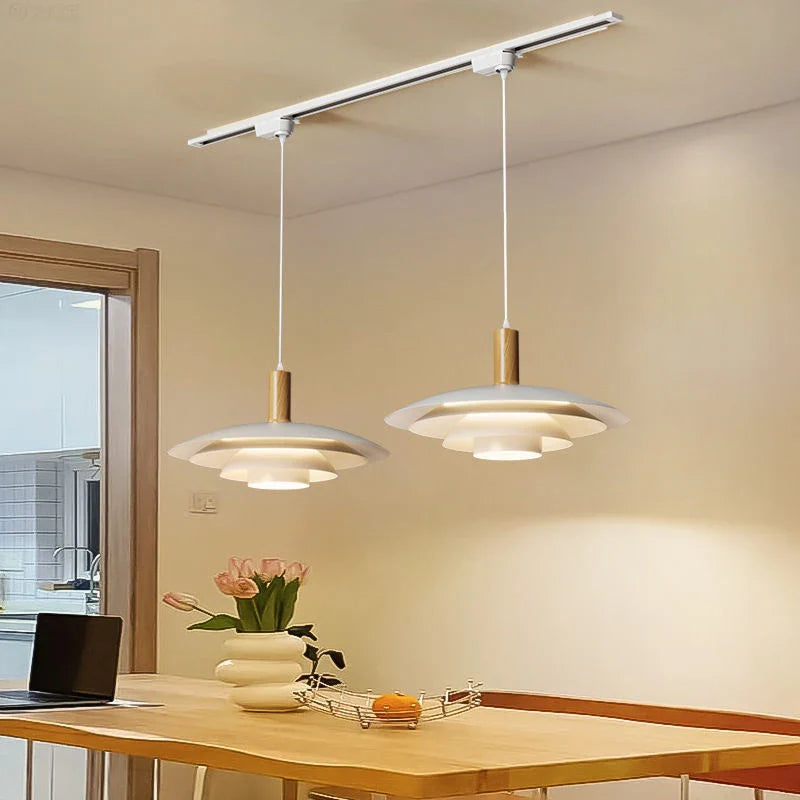 Lámpara colgante industrial moderna y elegante